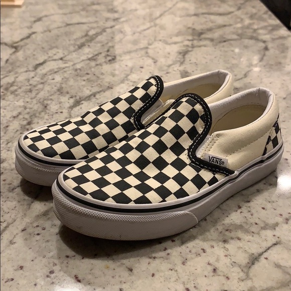 checkered vans poshmark